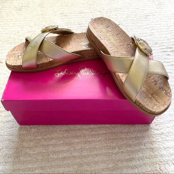 NWT Lilly Pulitzer Bayshore sandal - Picture 11 of 16